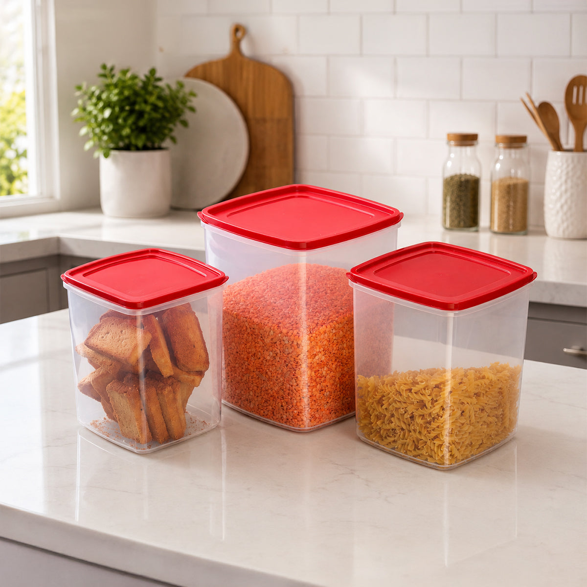 Super Seal Modular Container - 3 pc set