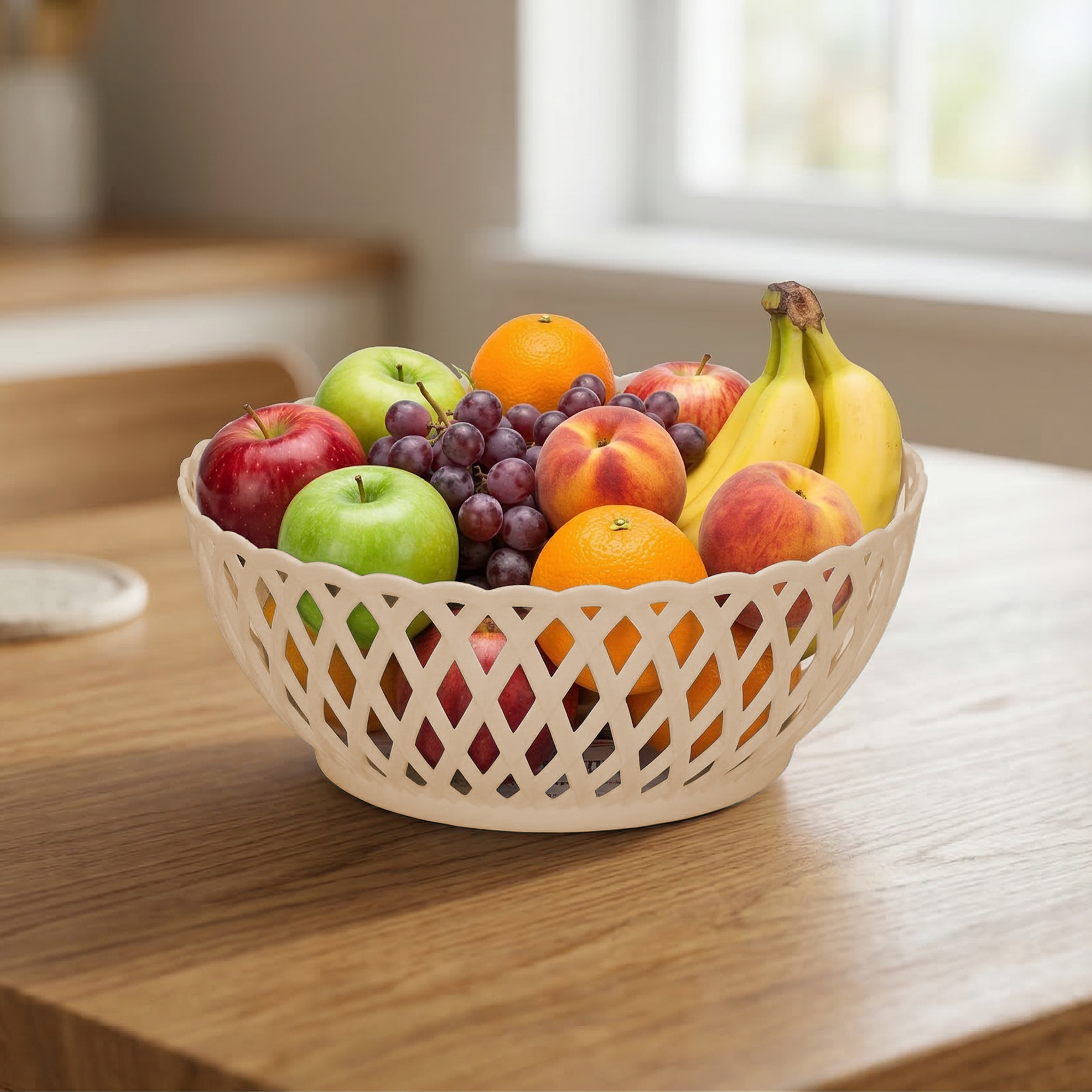 Cane Fruit Baskets for Home Kitchen