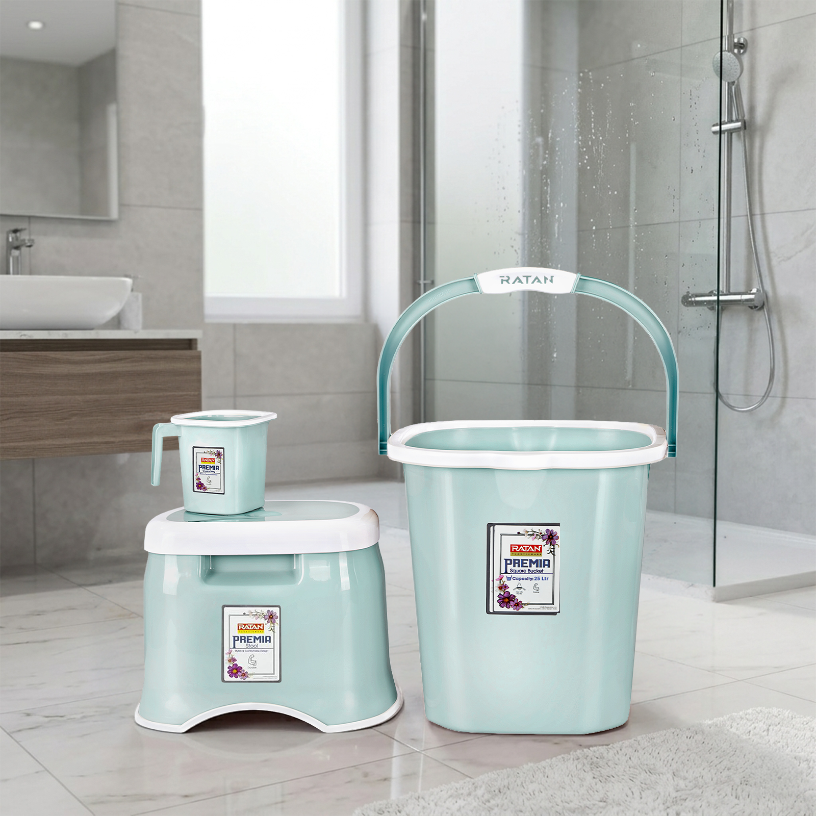 Premia Bath Set - 3 pcs